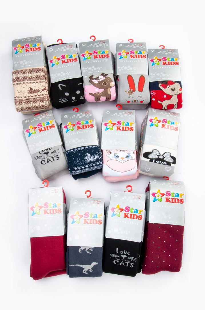 Колготи дитячі махрові 